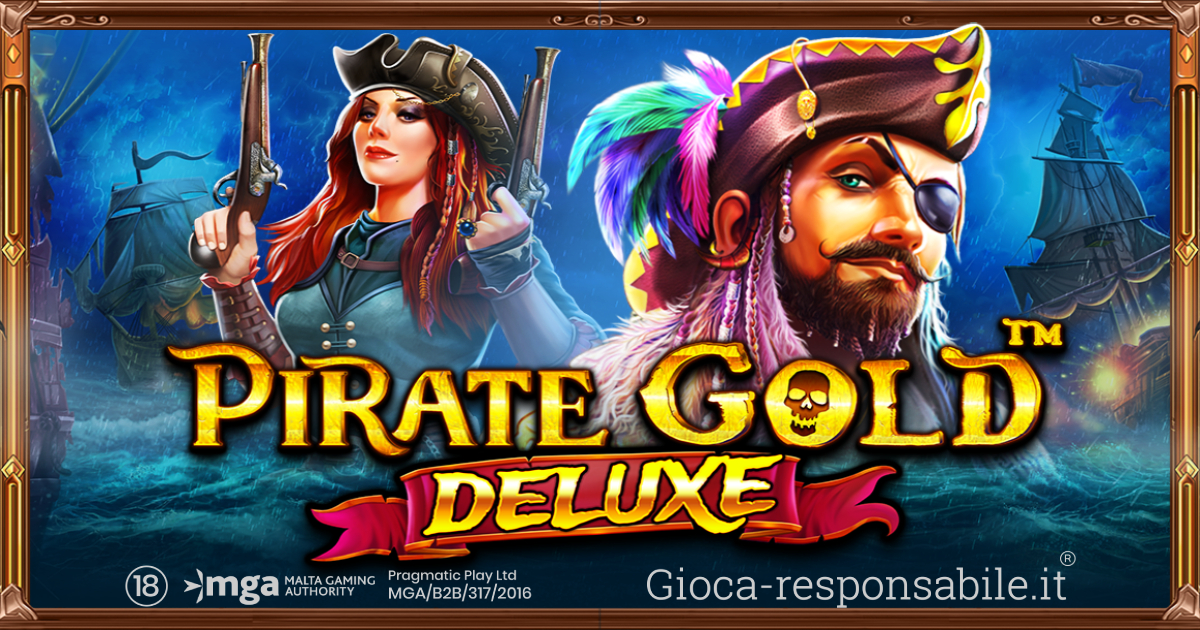 Pirate Gold Deluxe, tornano i pirati della slot di Pragmatic Play