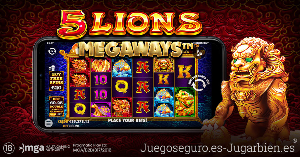 5 Lions Megaways 1200x630_SP