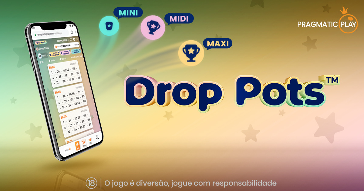 Pragmatic Play lança o bingo progressivo Drop Pots