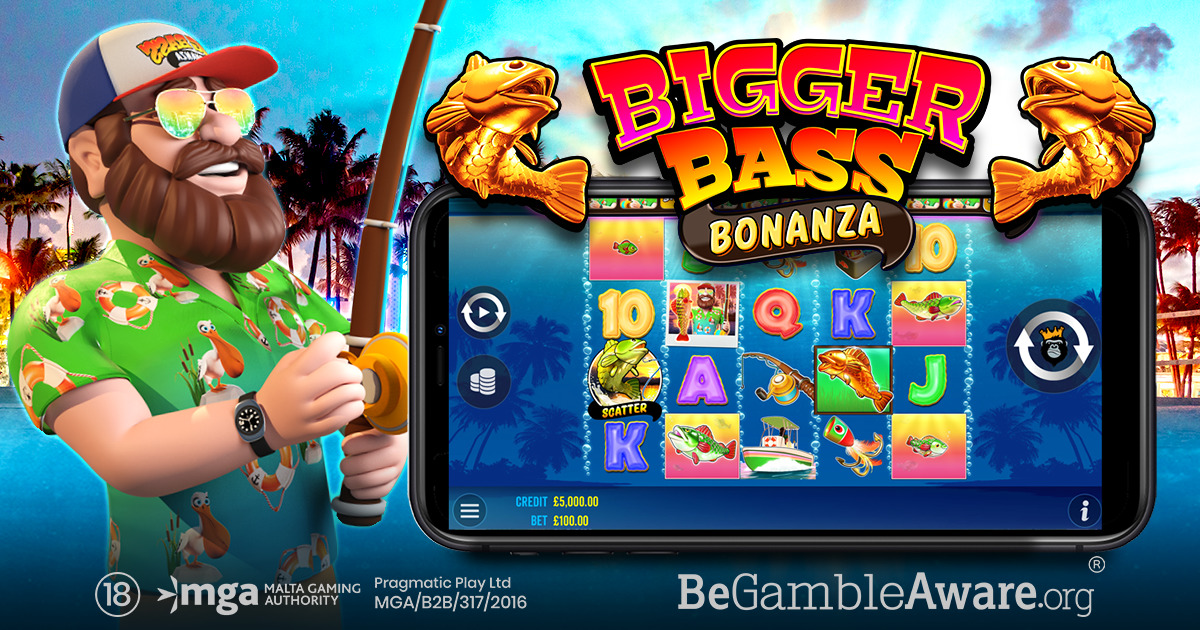 Игровые автоматы биг бас. Big Bass Bonanza слот. Bigger Bass Bonanza Slot. Биг босс Бонанза. Big Bass Bonanza игра.