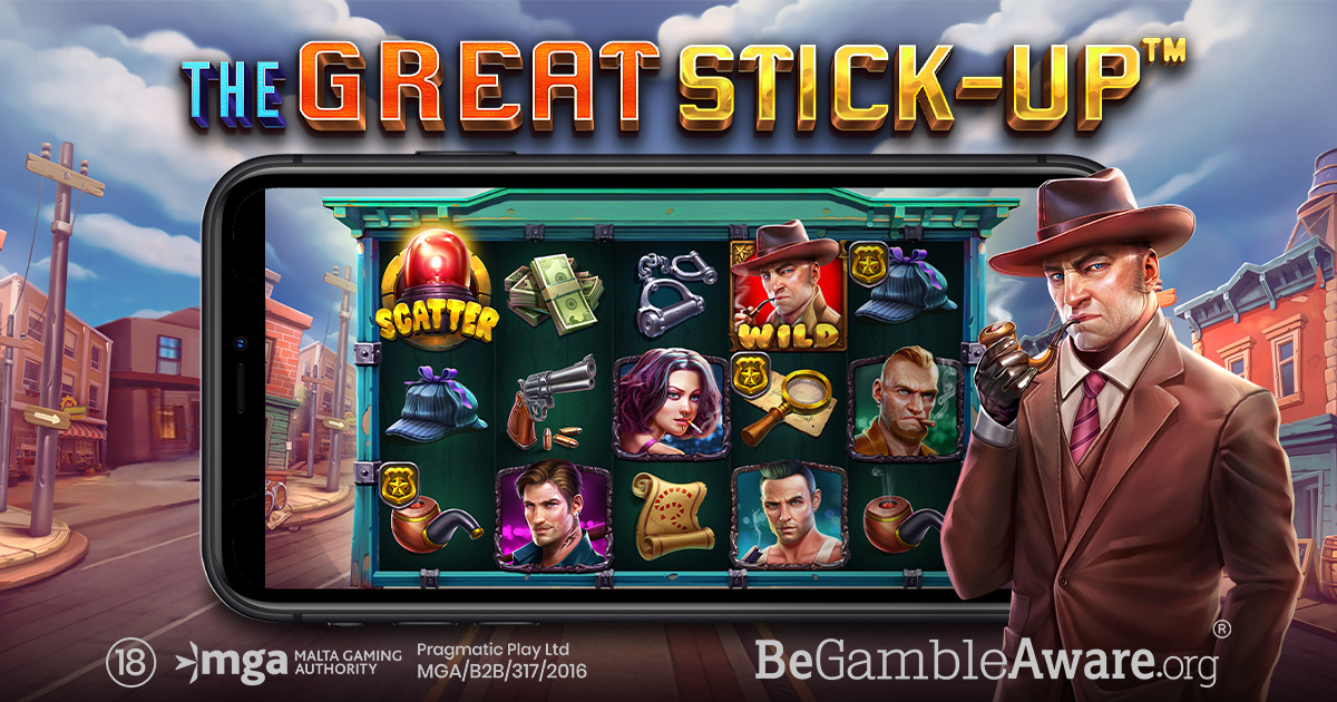 PRAGMATIC PLAY RA MẮT SLOT GAME MỚI: THE GREAT STICK-UP!