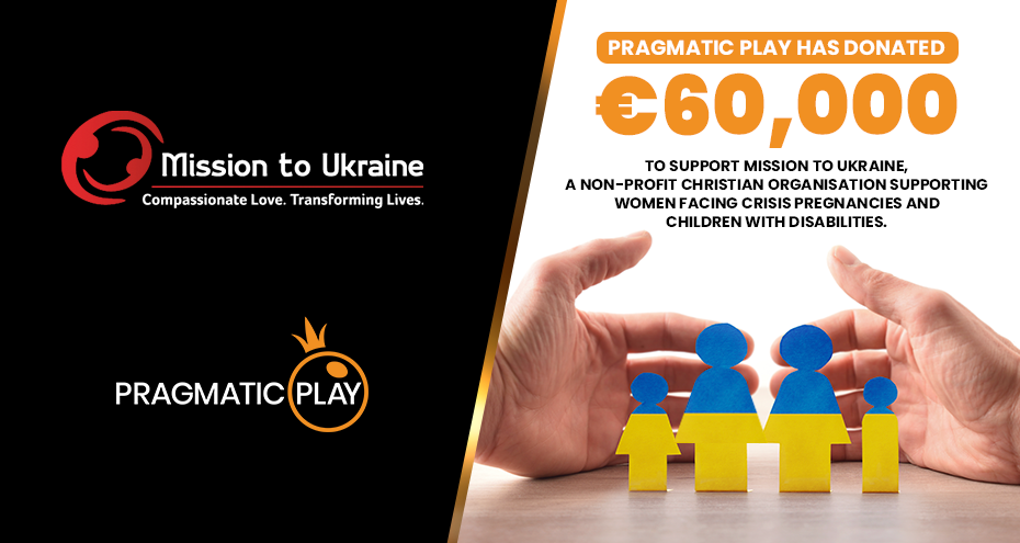 PRAGMATIC PLAY MISSION TO UKRAINE’E 60.000€ BAĞIŞLADI