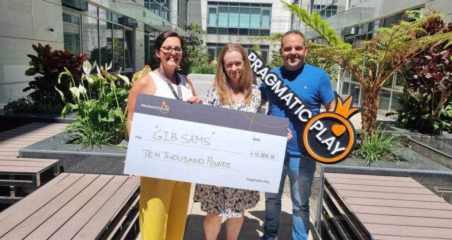 PRAGMATIC PLAY DONÓ €10,000 A LOS SAMARITANS DE GIBRALTAR 