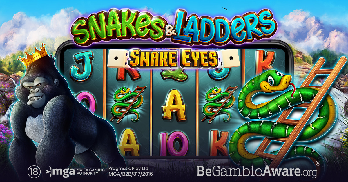 PRAGMATIC PLAY RA MẮT SLOT GAME MỚI: SNAKES & LADDERS SNAKE EYES™