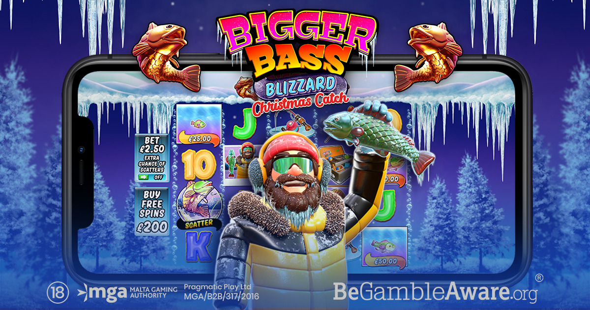 PRAGMATIC PLAY REELS IN THE WINS IN BIGGER BASS BLIZZARD CHRISTMAS CATCH™