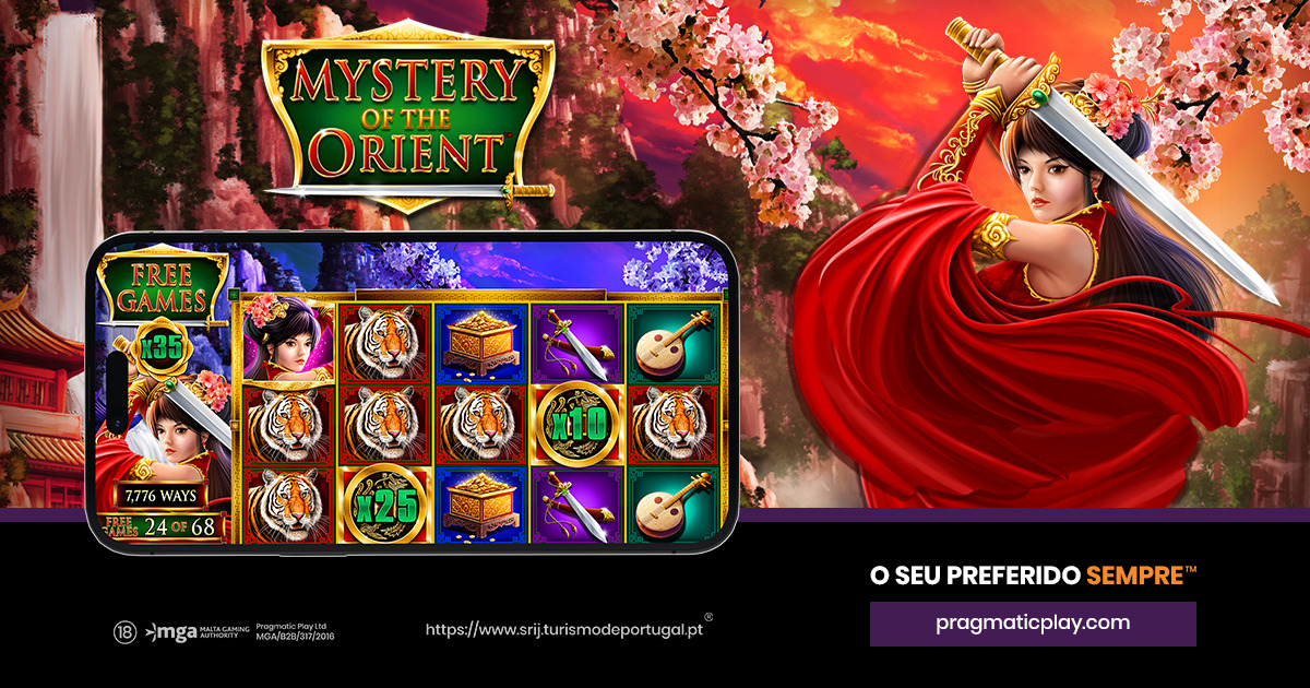 PRAGMATIC PLAY REVELA SÍMBOLOS SECRETOS EM MYSTERY OF THE ORIENT™