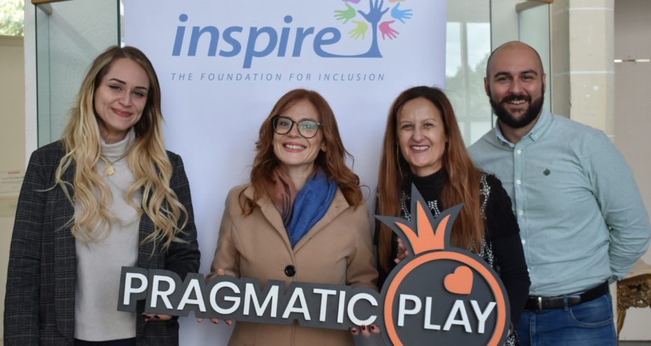 A PRAGMATIC PLAY DOA 10.000€ À FUNDAÇÃO INSPIRE