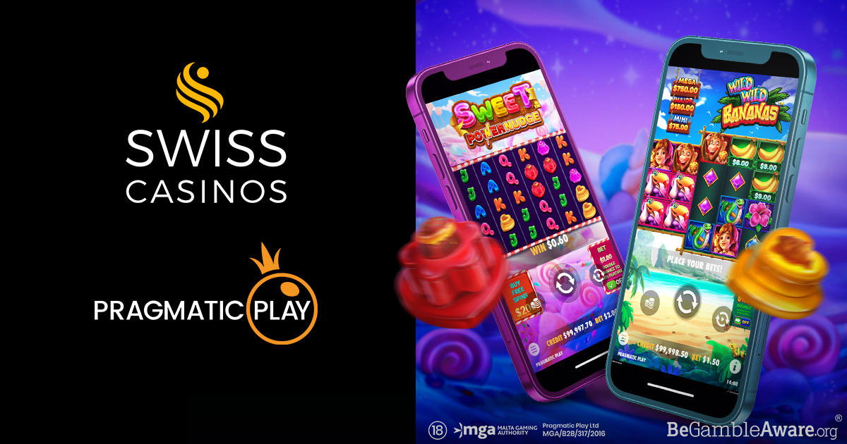 PRAGMATIC PLAY SOLMII SOPIMUKSEN SVEITSISSÄ SWISS CASINOS -OPERAATTORIN KANSSA