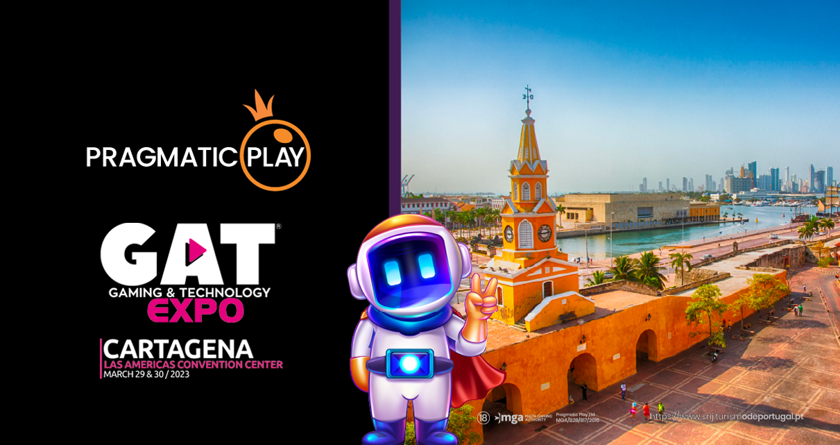 A PRAGMATIC PLAY CONTINUA COM AS SUAS MISSÕES NA EXPO CARTAGENA DE GAT DA COLÔMBIA