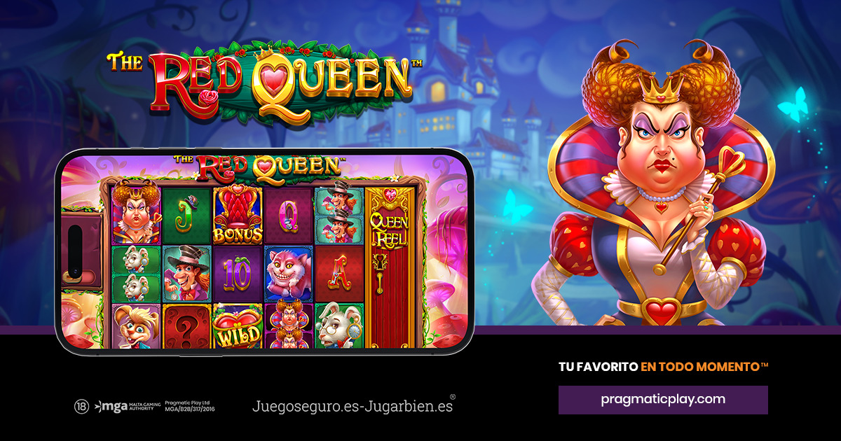 PRAGMATIC PLAY GANA CORAZONES CON THE RED QUEEN™
