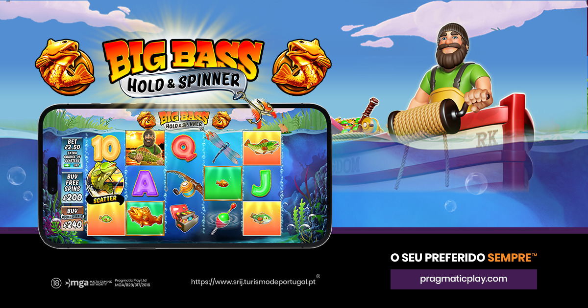 PRAGMATIC PLAY BOBINAS COM MAIS RECURSOS COM BIG BASS HOLD & SPINNER™