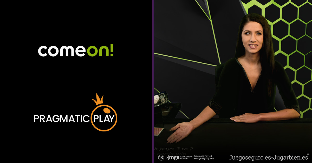 PRAGMATIC PLAY OFRECE UNA SOLUCIÓN DE LIVE CASINO PERSONALIZADA PARA COMEON 