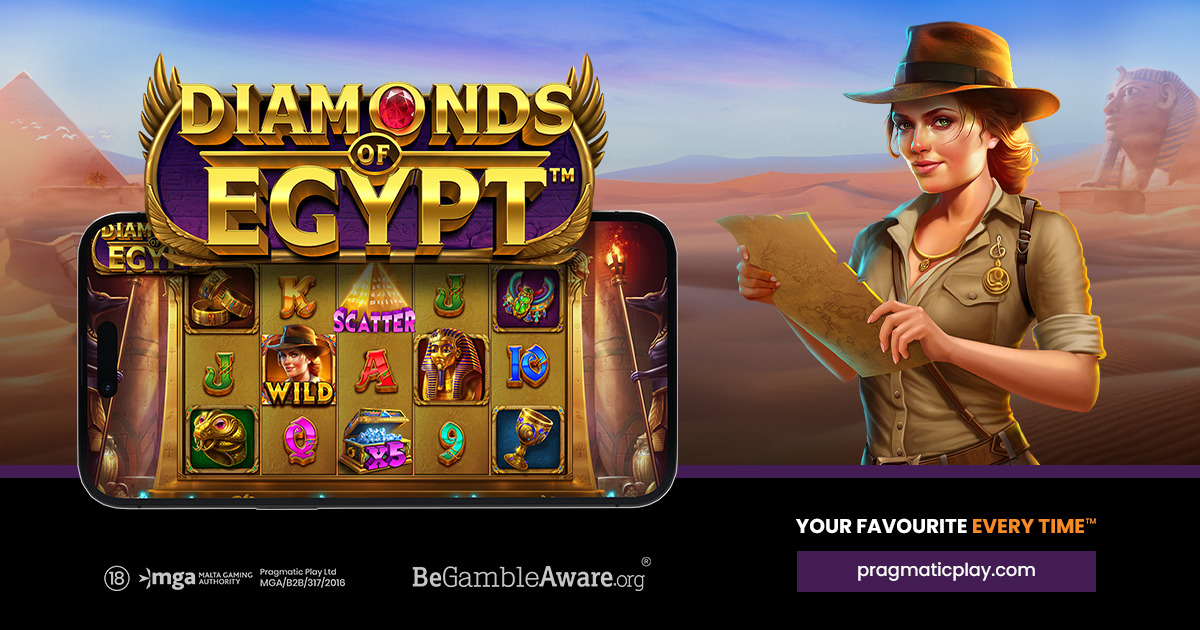 PRAGMATIC PLAY ODKRYWA STAROŻYTNE SKARBY W DIAMONDS OF EGYPT™ 