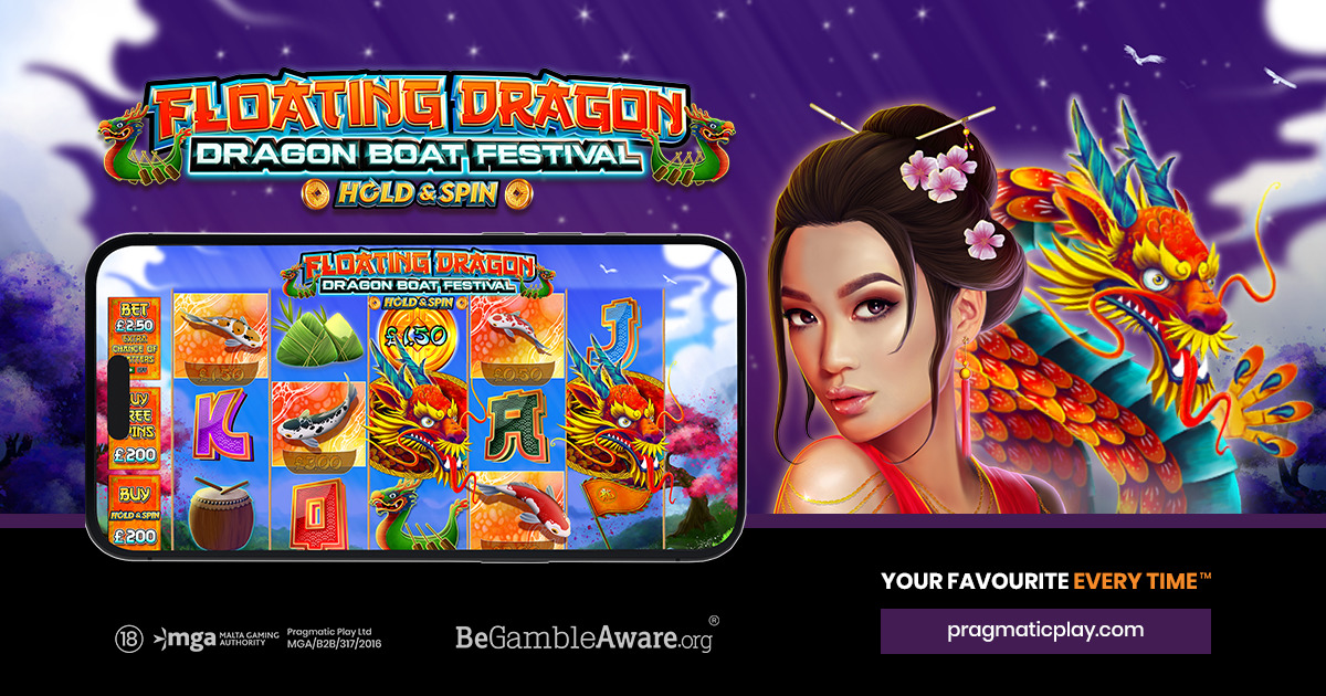 PRAGMATIC PLAY CELEBRATES WITH FLOATING DRAGON – DRAGON BOAT FESTIVAL™ 