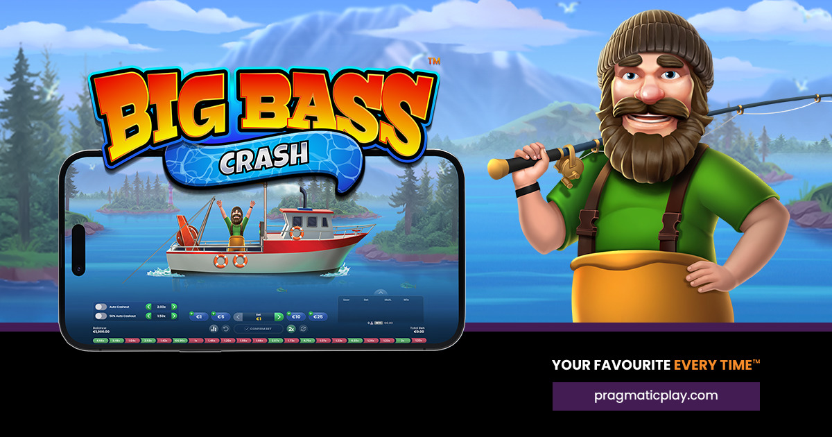 PRAGMATIC PLAY RA MẮT SLOT GAME MỚI: BIG BASS CRASH™