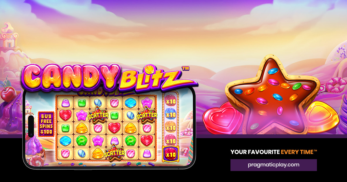 PRAGMATIC PLAY RA MẮT SLOT GAME MỚI: CANDY BLITZ™