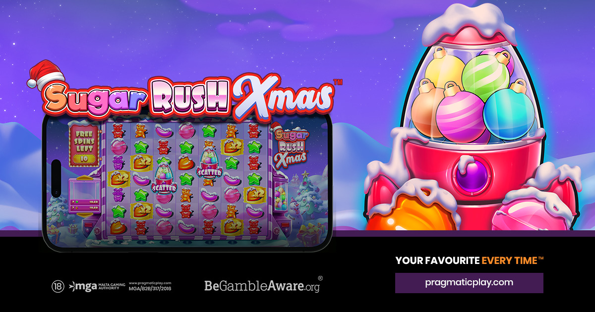 PRAGMATIC PLAY MUUTTAA KARKKITÄYTTEISEN SEIKKAILUN TALVEN IHMEMAAKSI SUGAR RUSH XMAS -PELISSÄ