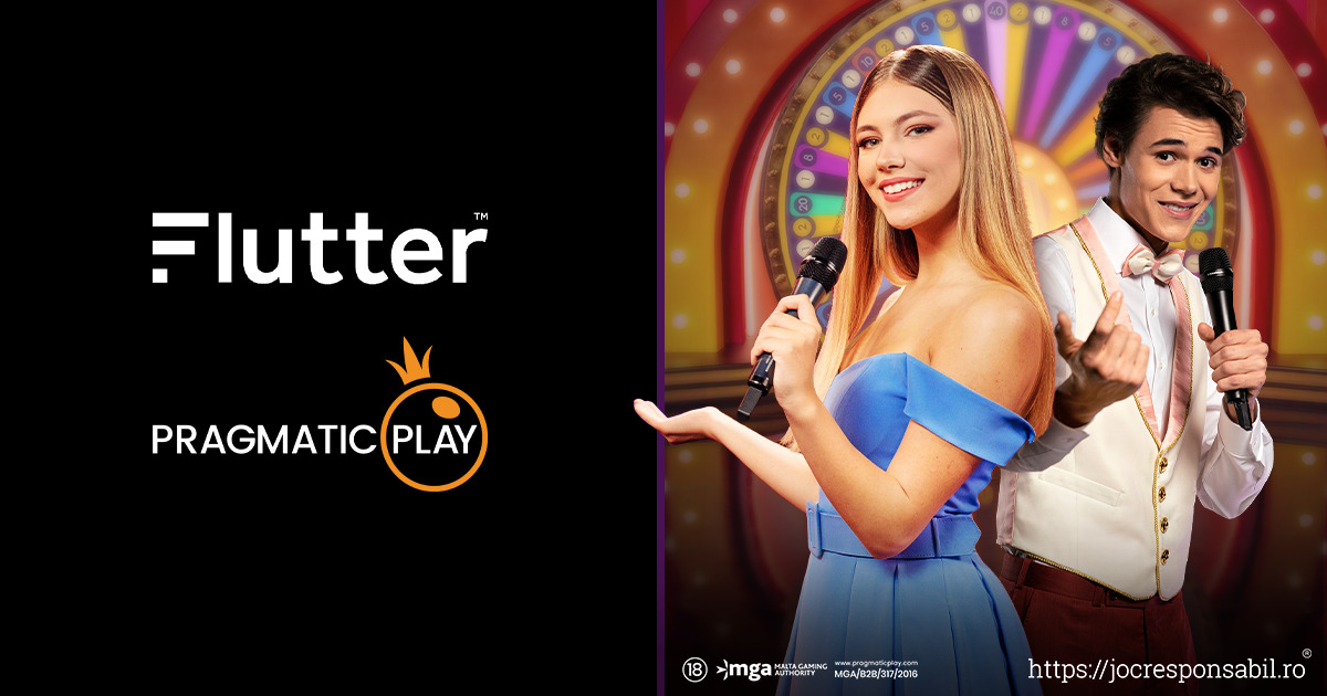PRAGMATIC PLAY ÎȘI CONSOLIDEAZĂ PARTNERIATUL CU FLUTTER CU PRODUSE DE CAZINO LIVE