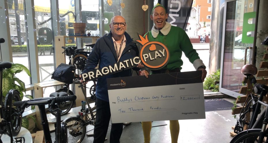 PRAGMATIC PLAY DONATES £2,000 TO BUDDY THE ELF