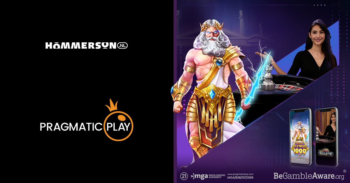 PRAGMATIC PLAY SLOTS HOLLANDA’DA HOMMERSON CASINO İLE CANLI YAYINDA