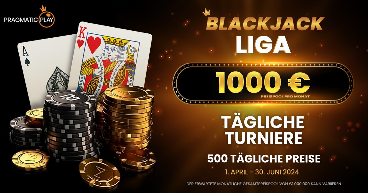 PRAGMATIC PLAY STARTET 1.000.000 € MONATLICHE BLACKJACK LEAGUE