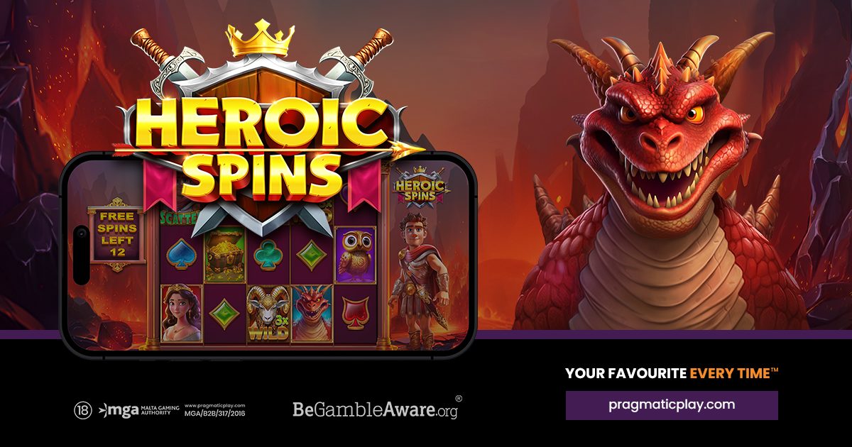 PRAGMATIC PLAY SEEKS A CHAMPION IN HEROIC SPINS