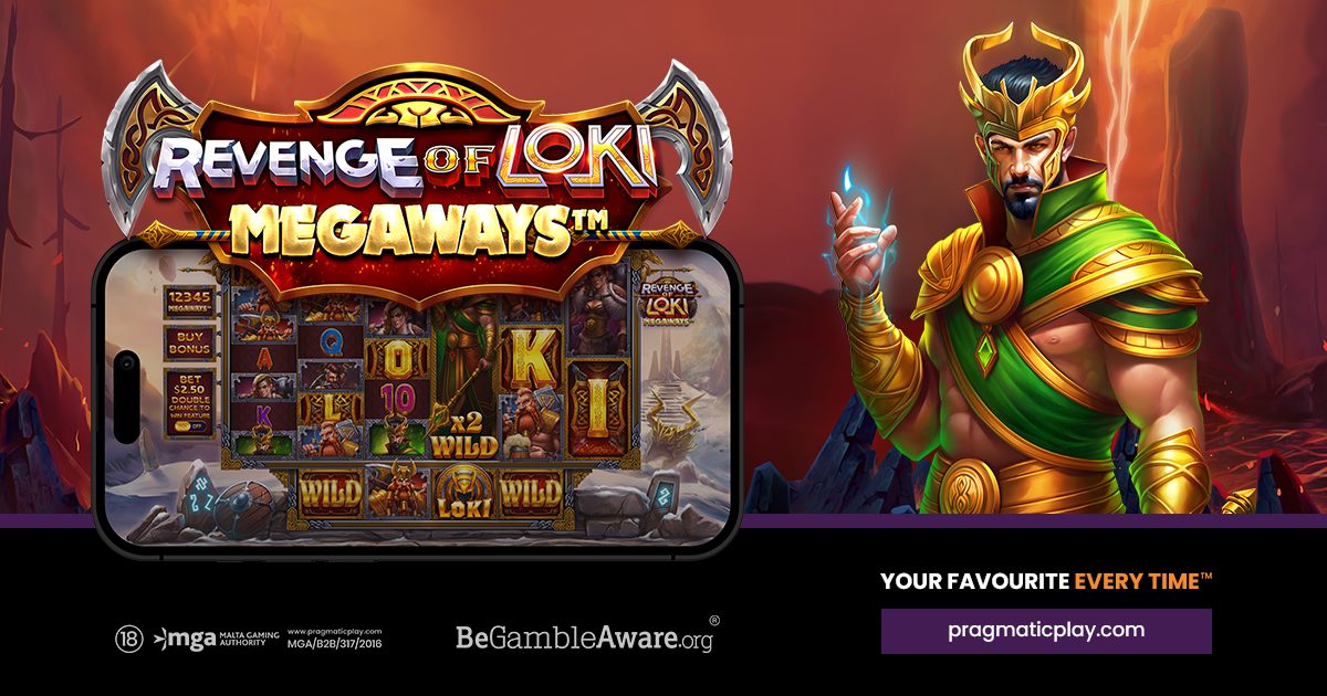 PRAGMATIC PLAY RETURNS WITH SUPER SYMBOLS IN REVENGE OF LOKI MEGAWAYS™