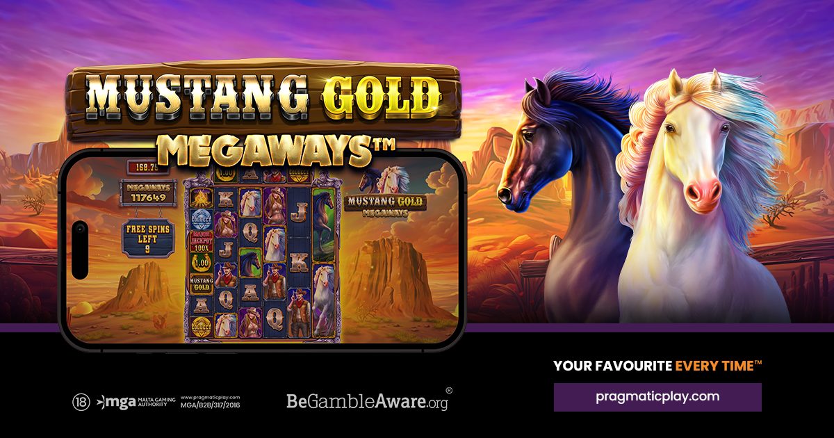 PRAGMATIC PLAY, MUSTANG GOLD MEGAWAYS™ İLE SINIRLARI AŞIYOR