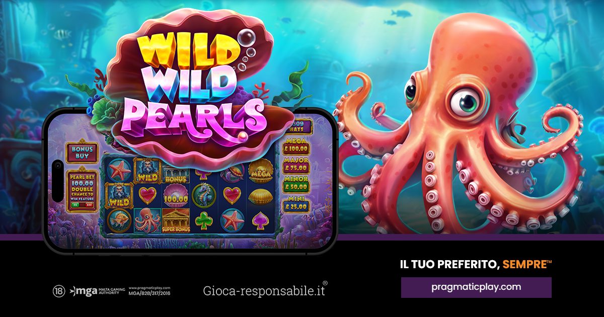 PRAGMATIC PLAY SI IMMERGE NEL MARE PROFONDO PER I TESORI NELLE Wild Wild Pearls
