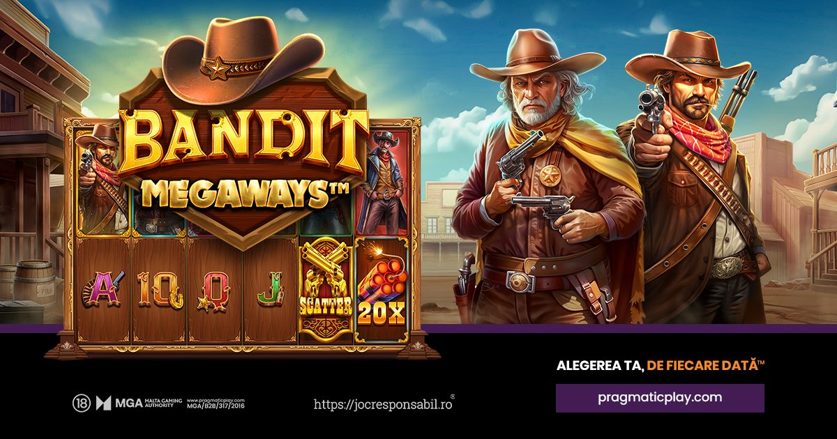 PRAGMATIC PLAY CUCEREȘTE VESTUL SĂLBATIC ÎN BANDIT MEGAWAYS™