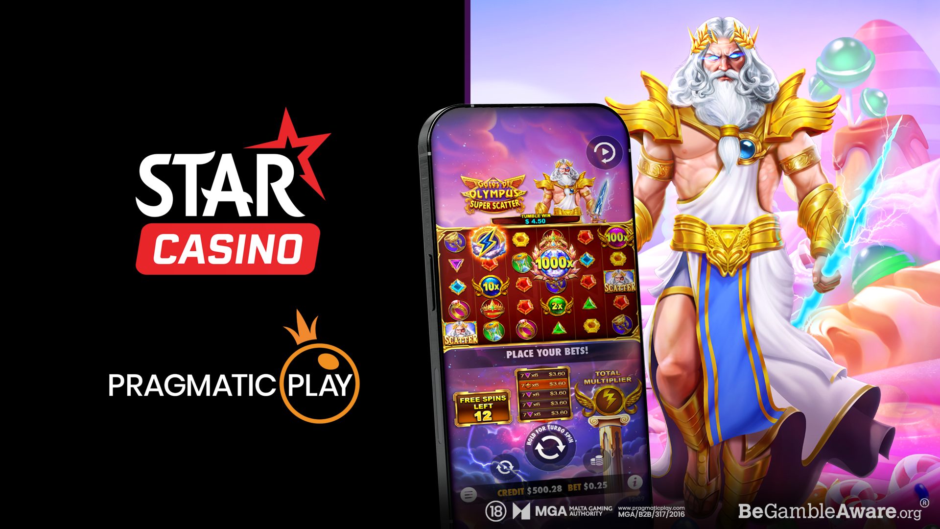 PRAGMATIC PLAY SUPPLIES CONTENT TO STARCASINO IN THE NETHERLANDS