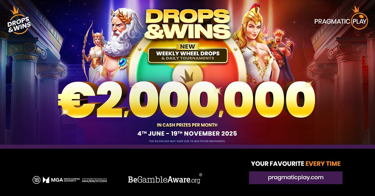 PRAGMATIC PLAY UNVEILS NEW WAYS TO WIN WITH WHEEL DROPS