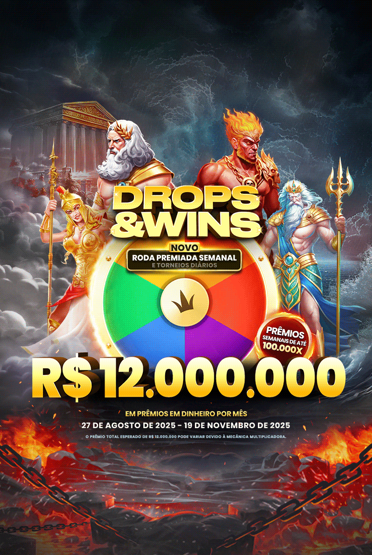 Drops and Wins mobile banner