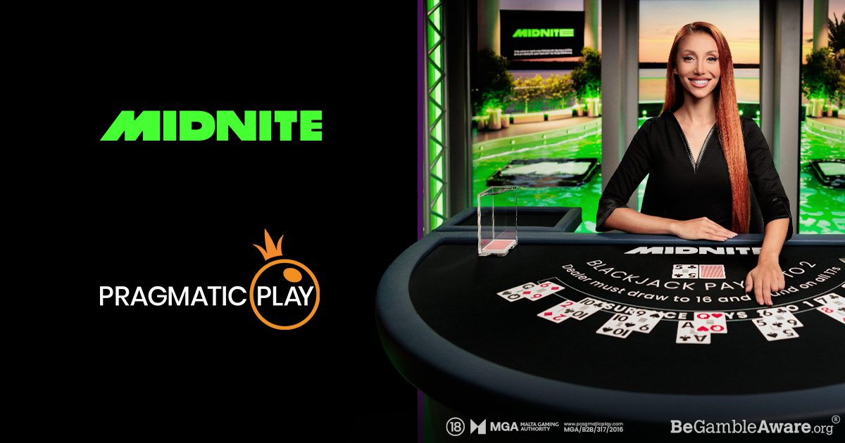 PRAGMATIC PLAY DELIVERS SMART STUDIO LIVE CASINO SUITE TO MIDNITE IN THE UK