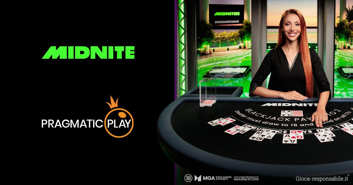 PRAGMATIC PLAY PORTA LA SUITE SMART STUDIO LIVE CASINO SU MIDNITE NEL REGNO UNITO