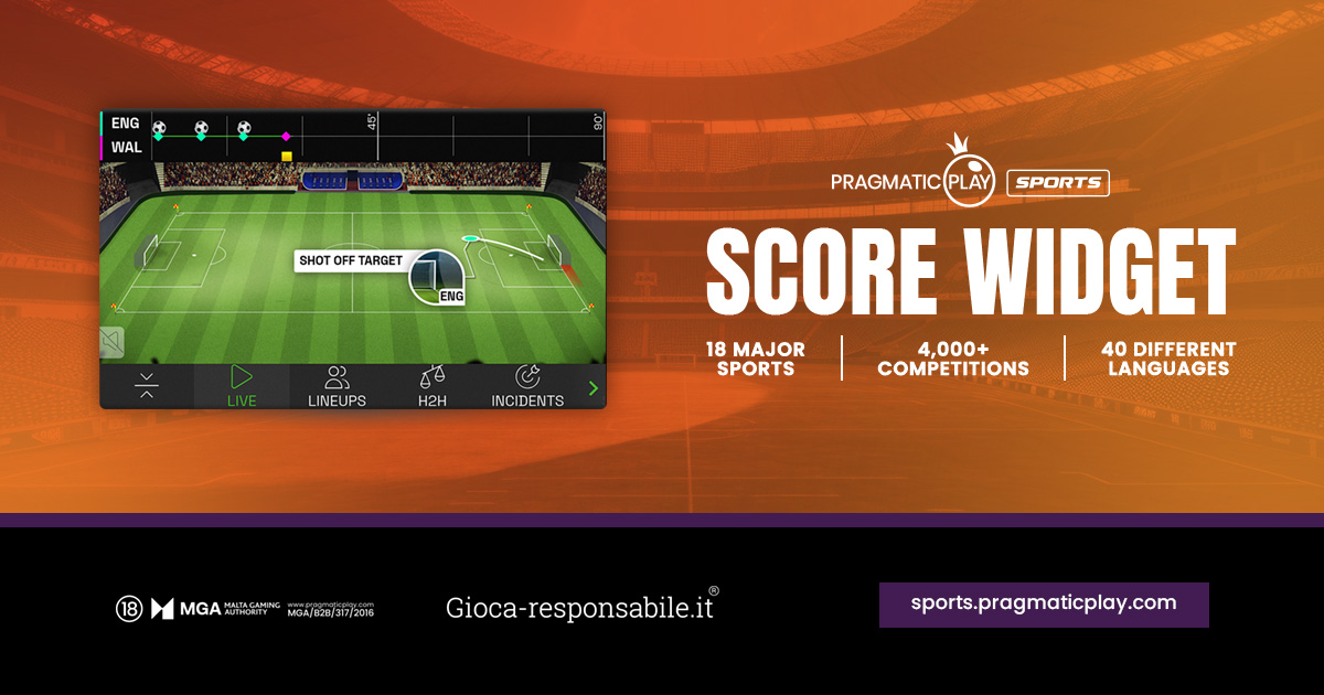 PRAGMATIC PLAY SPORTS PRESENTA UN’ESPANSIONE NELLA FORNITURA DI DATI VISUALI