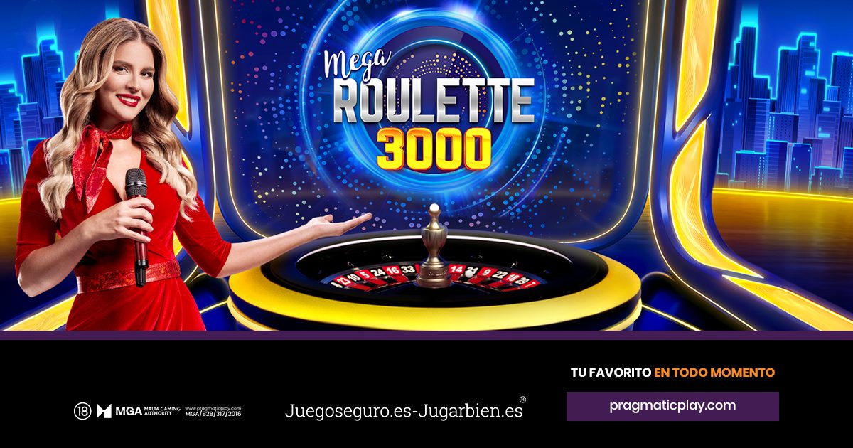 PRAGMATIC PLAY TRANSFORMA UN CLÁSICO DE CASINO EN VIVO EN MEGA ROULETTE 3000