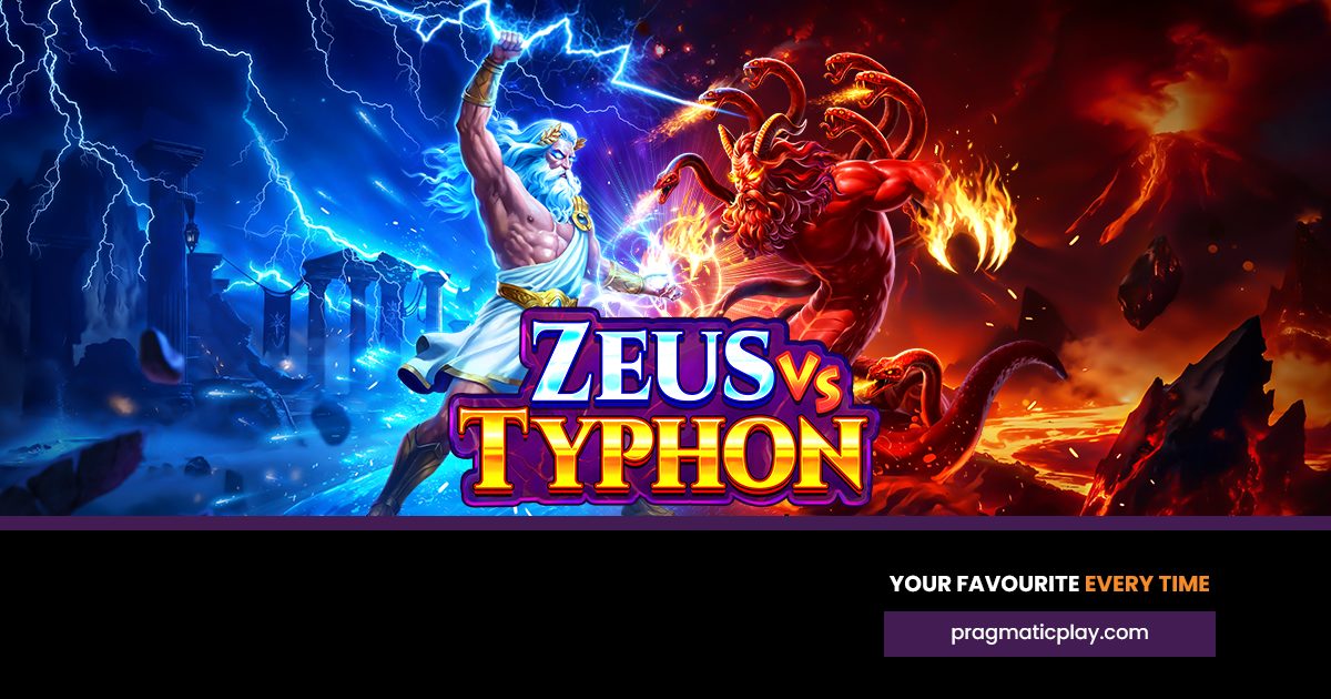 PRAGMATIC PLAYが『Zeus vs Typhon』で壮大な戦いを演出