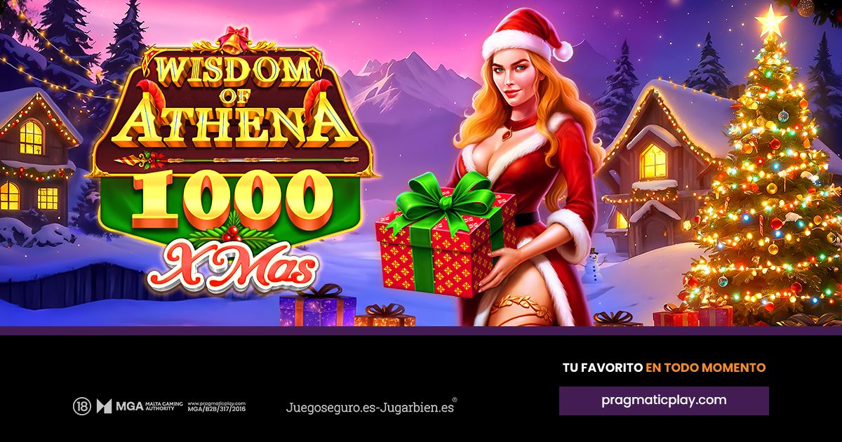 PRAGMATIC PLAY EXPANDE EL ESPÍRITU FESTIVO EN WISDOM OF ATHENA 1000 XMAS