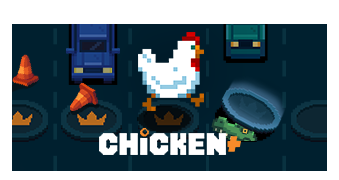 Play Chicken+ online - Arcade - Black Dragon Lab
