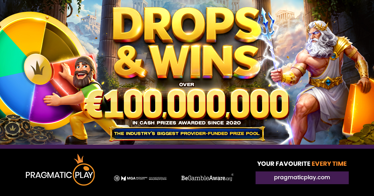 PRAGMATIC PLAY ADDS TO €100,000,000 AWARDED SO FAR WITH NEW DROPS & WINS SEASON