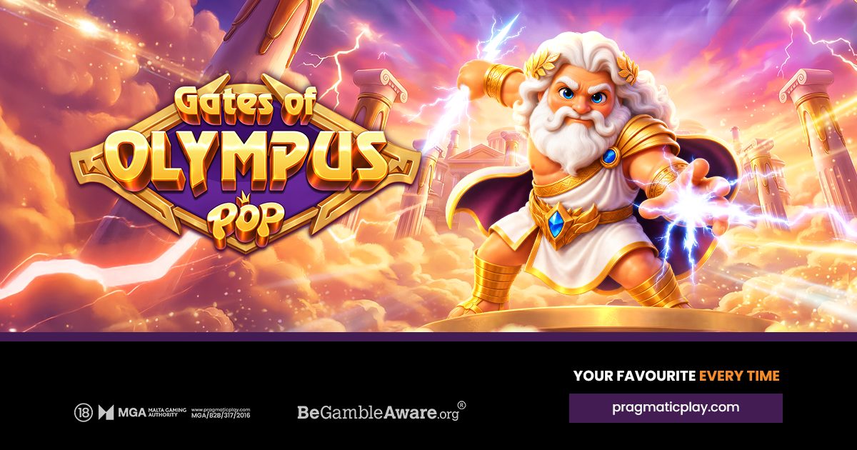 PRAGMATIC PLAY TRANSFORMS ITS ICONIC ZEUS IN GATES OF OLYMPUS POP